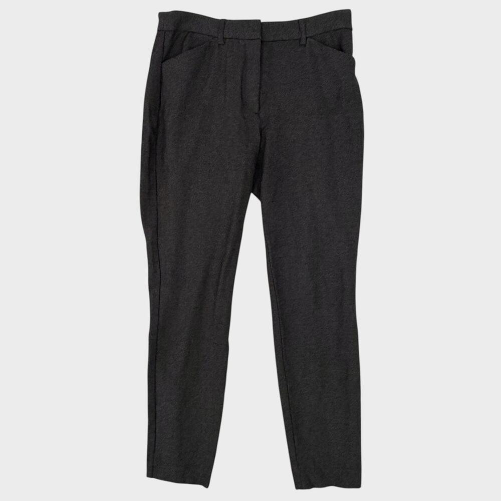 Express High Rise Skinny Size 10 Gray Pants Rayon Nylon Spandex